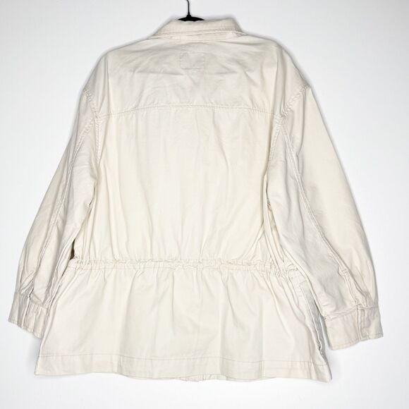 NEW Old Navy Cinched-Waist Utility Jacket Women's Size Large Petite - Picture 2 of 9